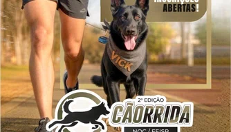 Secretaria de Segurança abre inscrições para 2ª edição da Cãorrida em Teresina