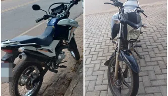 PRF recupera três motocicletas adulteradas e com registros de crime em Barras