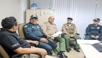 TRE e Polícia Militar iniciam planejamento logístico para o transporte de policiais