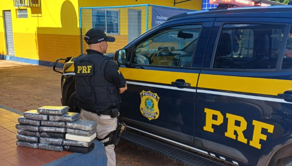 PRF apreende 18 kg de cloridrato de cocaína em um caminhão na BR-316 em Picos