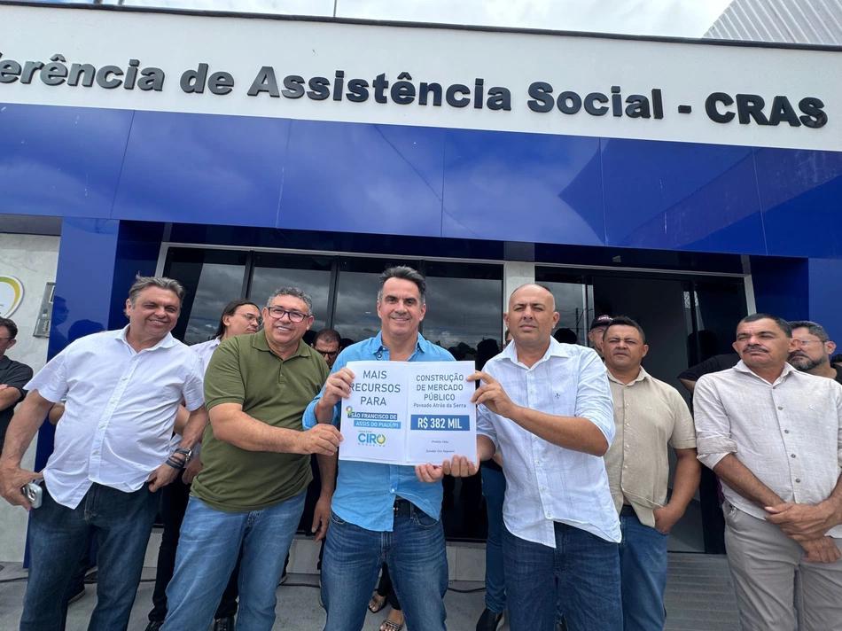 Em agenda pelo Piauí, Ciro Nogueira participa de festejos, entrega obras e anuncia investimentos