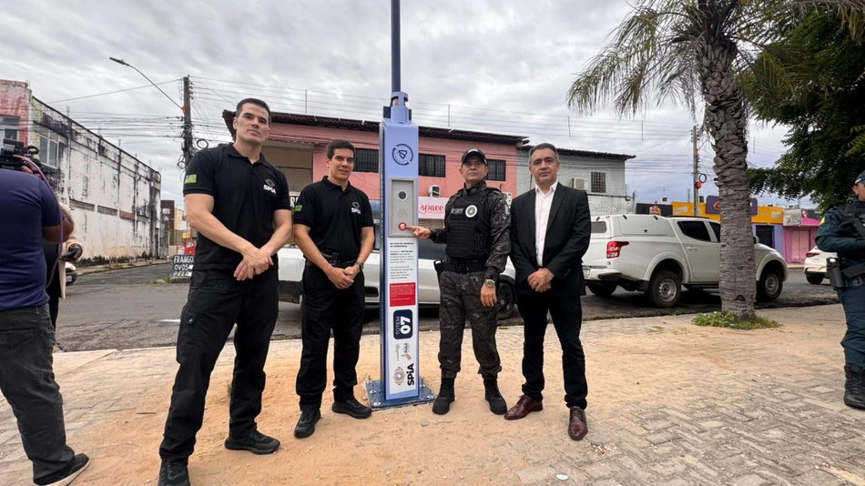 SSP inaugura dois novos totens inteligentes em Teresina e amplia monitoramento