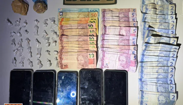 Operação da Polícia Militar prende casal suspeito de tráfico de drogas em Picos