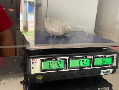 Polícia Militar conduz homem suspeito de tráfico de drogas na zona rural de Teresina