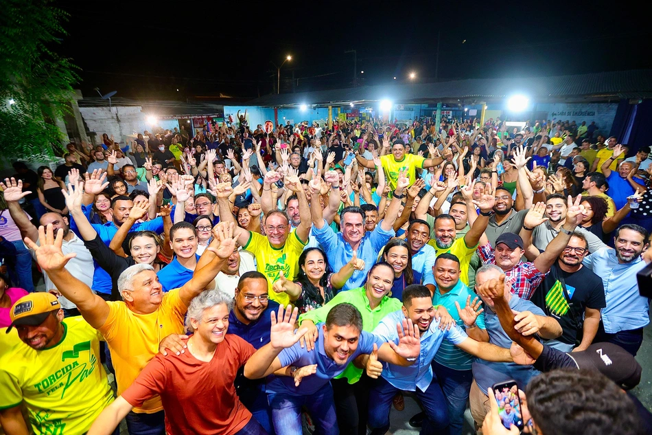 ”Há um sentimento de que o Piauí precisa mudar”, diz popular em evento com multidão recebendo Joel e Ciro