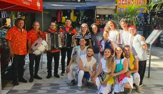 Concertos Reboco levou apresentação gratuita ao Shopping da Cidade de Teresina