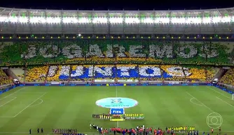 Torcida em amistoso da seleção brasileira feminina