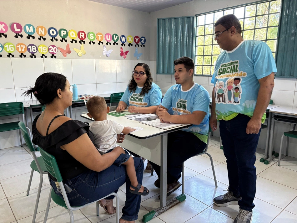 Assistência Social na Comunidade leva serviços para moradores da zona rural de Esperantina