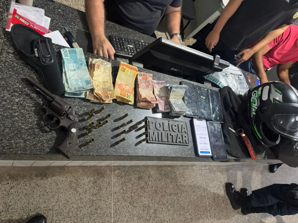 Polícia Militar prende suspeito de realizar uma sequência de roubos em Piripiri