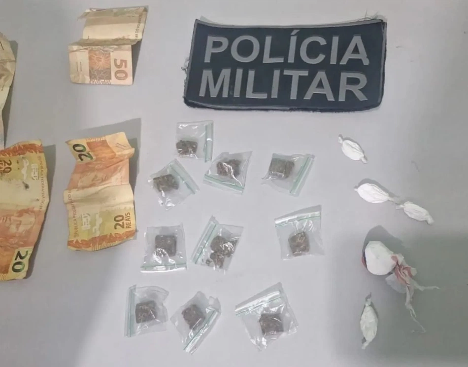 Homem suspeito de tráfico de drogas é preso em Barro Duro