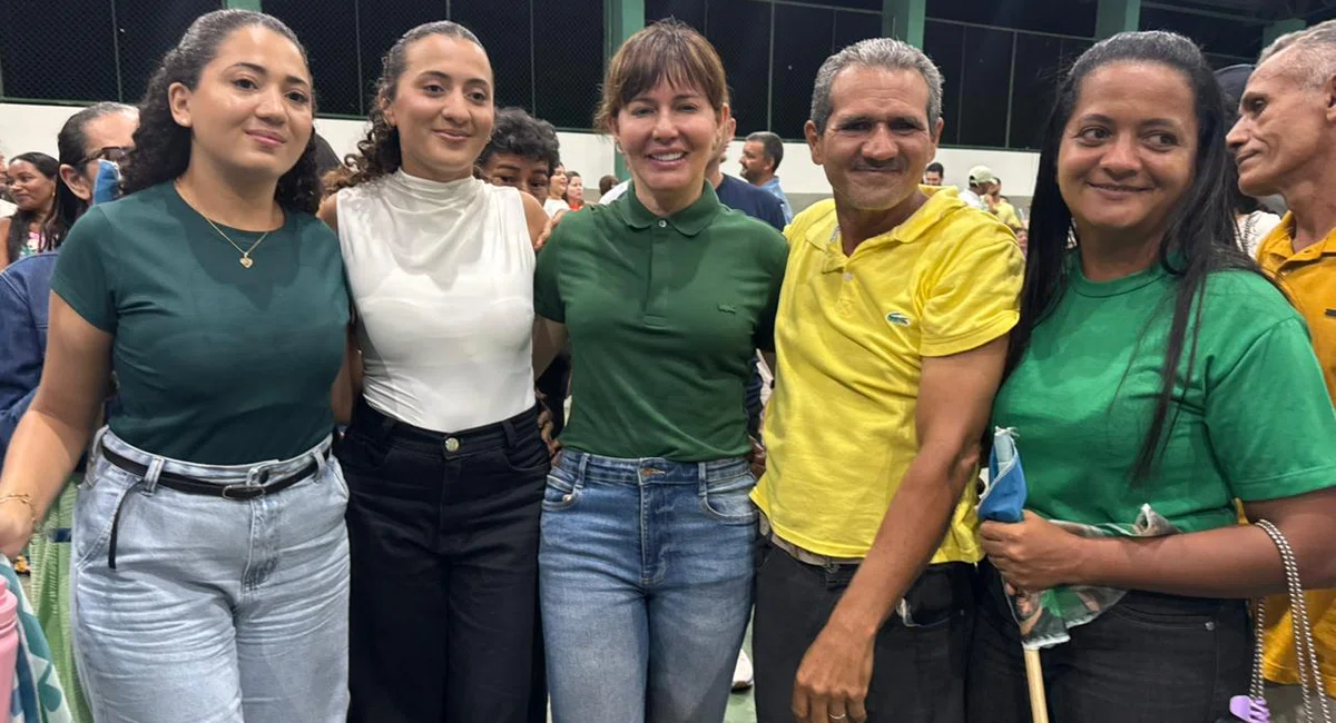 Ginásio Dídimo de Castro fica lotado durante lançamento das pré-candidaturas de Themistocles Filho e Marco