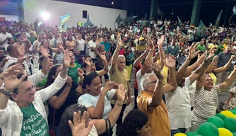 Ginásio Dídimo de Castro fica lotado durante lançamento