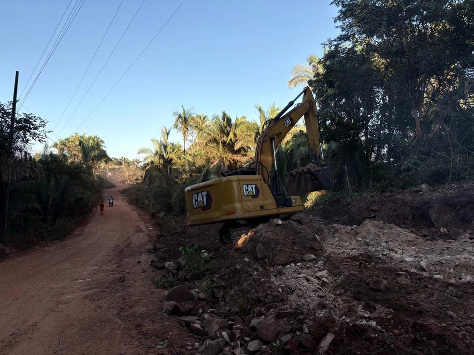 Prefeitura de Esperantina inicia obras de asfaltamento em parceria com Governo do Piauí