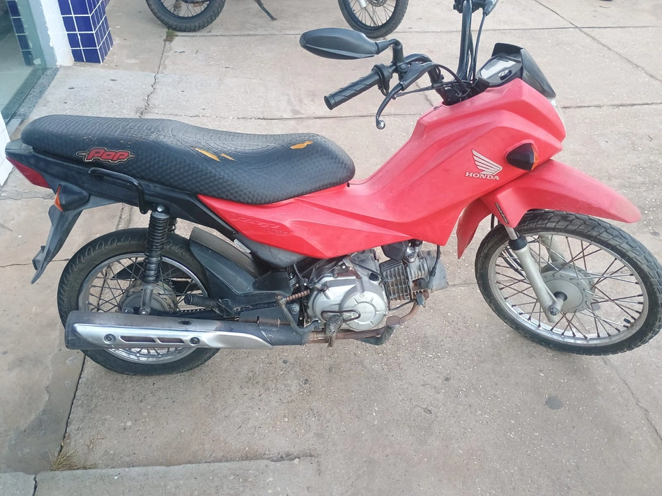 Motocicleta apreendida