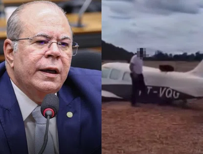 Avião com deputado federal Hildo Rocha faz pouso forçado em fazenda na zona rural de Timon