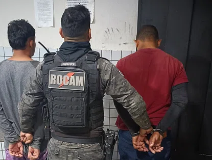 Polícia Militar prende dois suspeitos de roubar motocicleta na zona Leste de Teresina