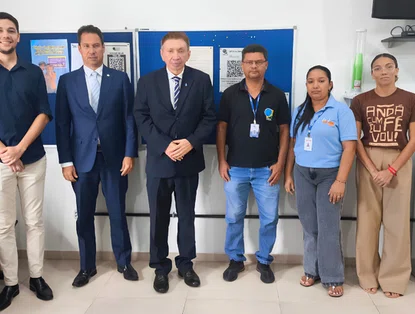 Representantes da Corregedoria do TRE visita cartório eleitoral de Buriti dos Lopes