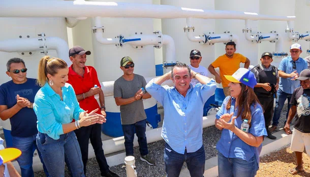 Ciro Nogueira garantiu água para mais de 342 mil piauienses em diversas cidades