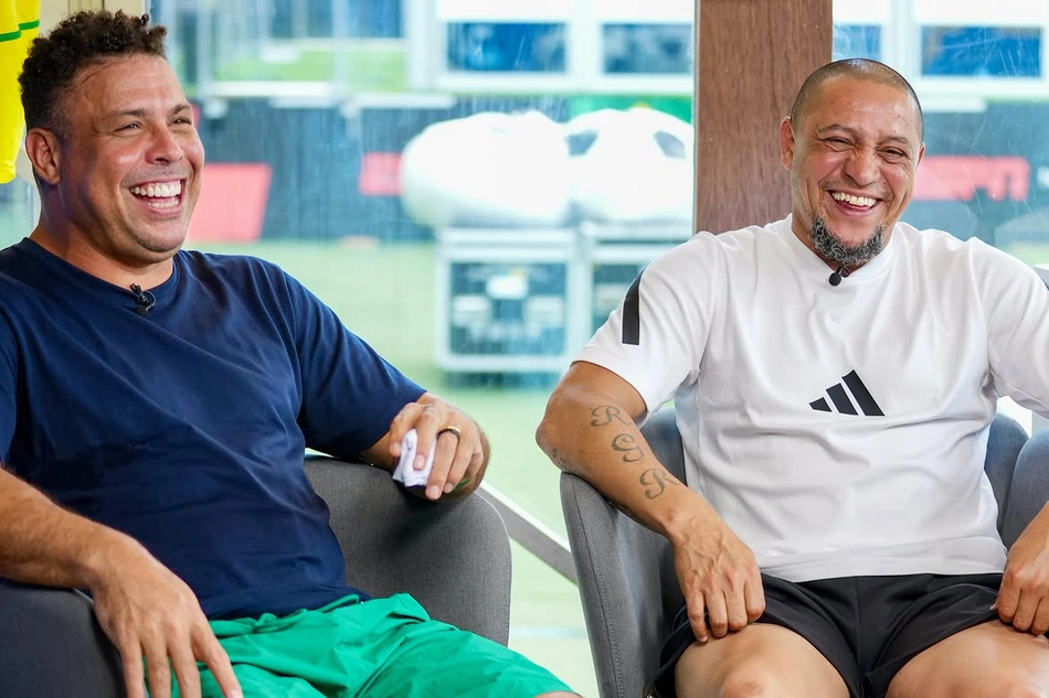 Roberto Carlos e Ronaldo