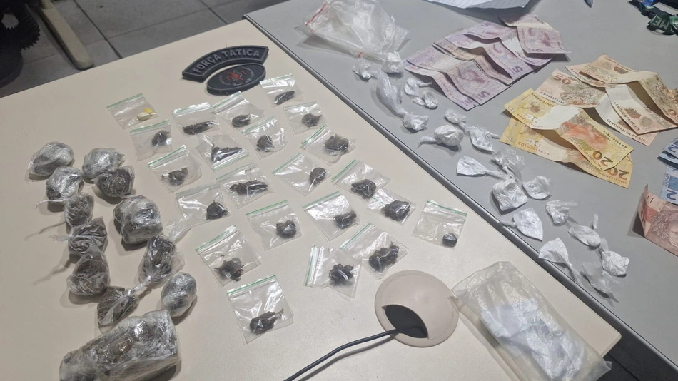 Polícia Militar prende suspeito de comercializar drogas por aplicativo em Teresina