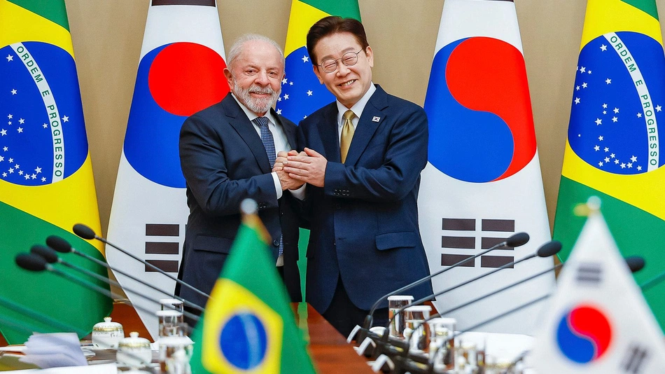 Presidente da Coreia do Sul fará visita ao Brasil a convite de Lula