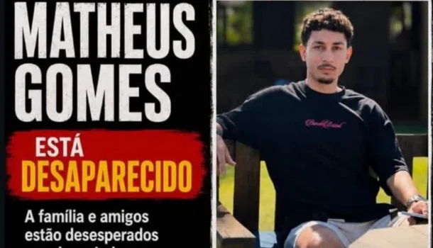 Jovem desaparecido