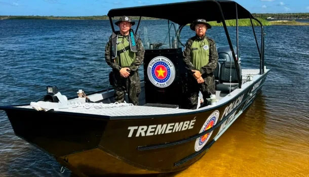Polícia Militar intensifica ações de segurança no litoral com embarcação no Piauí