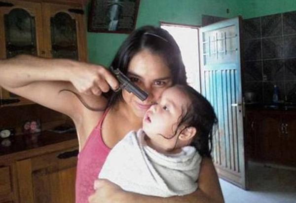 A foto foi compartilhada na rede social (Imagem:Reprodução) A foto foi compartilhada na rede social (Imagem:Reprodução)