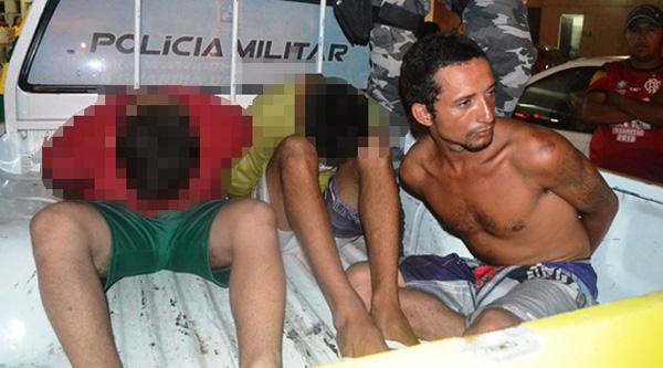 Acusados Paulo Sérgio do Nascimento e dois adolescente.(Imagem:reprodução) Acusados Paulo Sérgio do Nascimento e dois adolescente.(Imagem:reprodução)