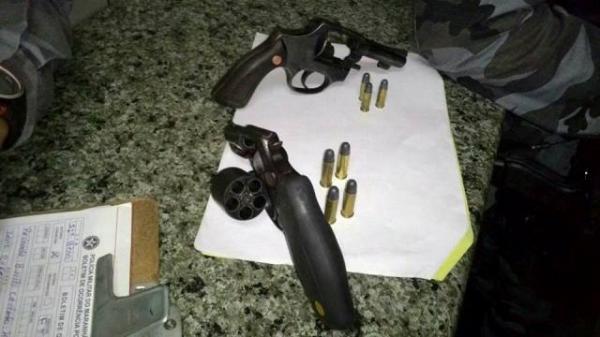 Armas de fogo apreendidas(Imagem:Divulgação) Armas de fogo apreendidas(Imagem:Divulgação)