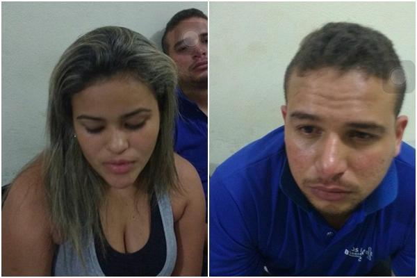 Casal preso na operação(Imagem:Divulgação) Casal preso na operação(Imagem:Divulgação)