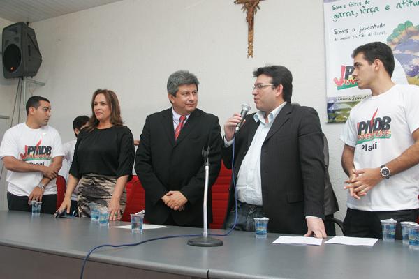 Convenção do diretório estadual e municipal do PMDB Jovem.(Imagem:Divulgação)