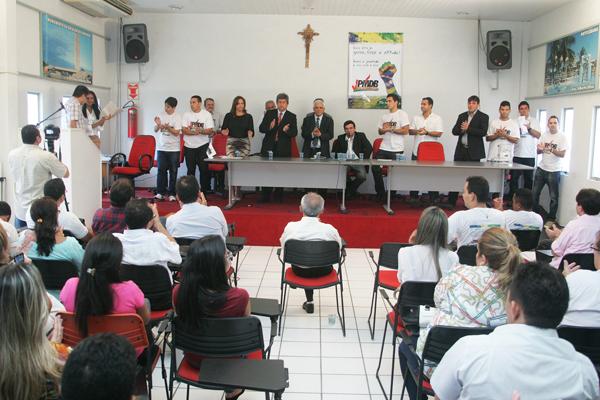 Convenção do diretório estadual e municipal do PMDB Jovem.(Imagem:Divulgação)