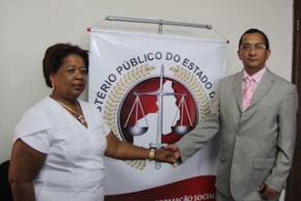 Delegada Vilma e o promotor Francisco de Jesus Lima.(Imagem:Reprodução) Delegada Vilma e o promotor Francisco de Jesus Lima.(Imagem:Reprodução)