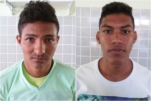 Dupla de fugitivos é recapturada pela PM de Campo Maior(Imagem:Reprodução) Dupla de fugitivos é recapturada pela PM de Campo Maior(Imagem:Reprodução)