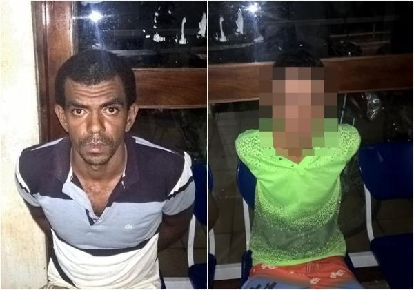 Dupla foi flagrada com arma de fogo e moto roubada(Imagem:Reprodução) Dupla foi flagrada com arma de fogo e moto roubada(Imagem:Reprodução)