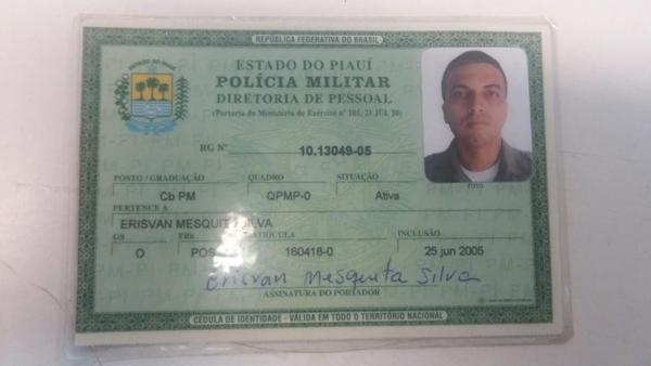 Erisvan Mesquita Silva(Imagem:Divulgação) Erisvan Mesquita Silva(Imagem:Divulgação)