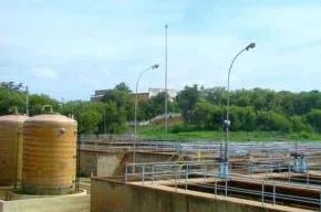 Estação de tratamento da Agespisa.