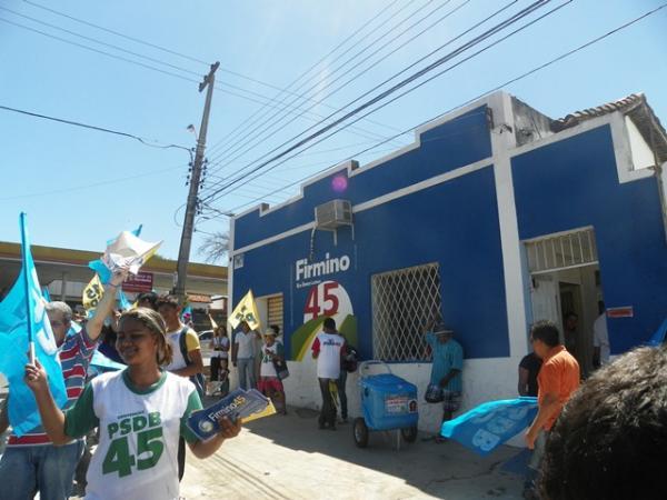 Fachada do comitê(Imagem:Wanessa Gommes/GP1)