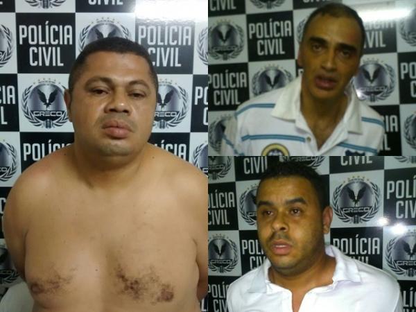 Flávio Júnior de Figueiredo, Marcos Paulo Chini e Gilson Cardoso dos Santos(Imagem:Divulgação) Flávio Júnior de Figueiredo, Marcos Paulo Chini e Gilson Cardoso dos Santos(Imagem:Divulgação)