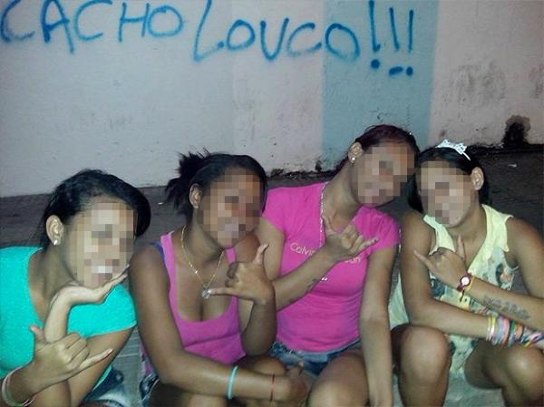Grupo foi identificado depois de postar fotos em uma rede social (Imagem:Reprodução/Facebook) Grupo foi identificado depois de postar fotos em uma rede social (Imagem:Reprodução/Facebook)