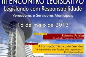 III Encontro Legislativo