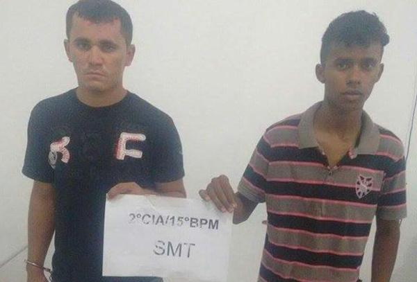 Joélio Moreira Sabóia do Nascimento e Michael Damião dos Santos Lima.(Imagem:Divulgação) Joélio Moreira Sabóia do Nascimento e Michael Damião dos Santos Lima.(Imagem:Divulgação)