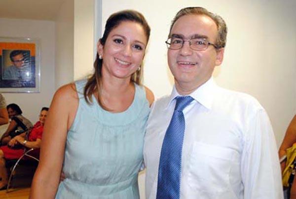 Lucy Soares e Firmino.(Imagem:Reprodução)