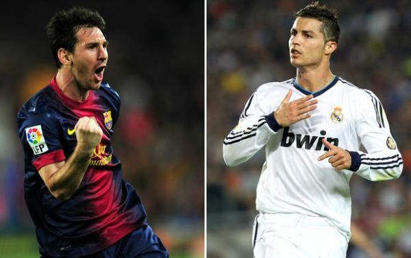 Messi, do Barcelona, e Cristiano Ronaldo, do Real, são os maiores nomes do futebol na atualidade (Imagem:Reprodução) Messi, do Barcelona, e Cristiano Ronaldo, do Real, são os maiores nomes do futebol na atualidade (Imagem:Reprodução)