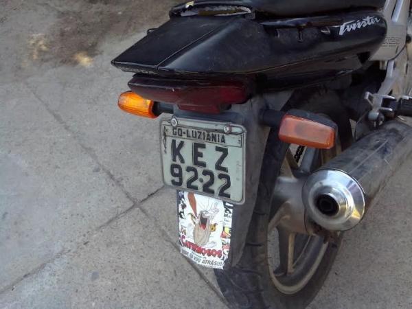 Motocicleta apreendida em Parnaíba(Imagem:Reprodução) Motocicleta apreendida em Parnaíba(Imagem:Reprodução)