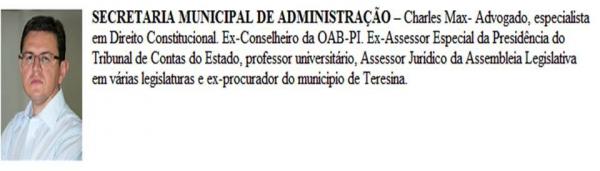 No site da Prefeitura, a lista de secretários já apresenta a foto do novo secretário(Imagem:Reprodução)