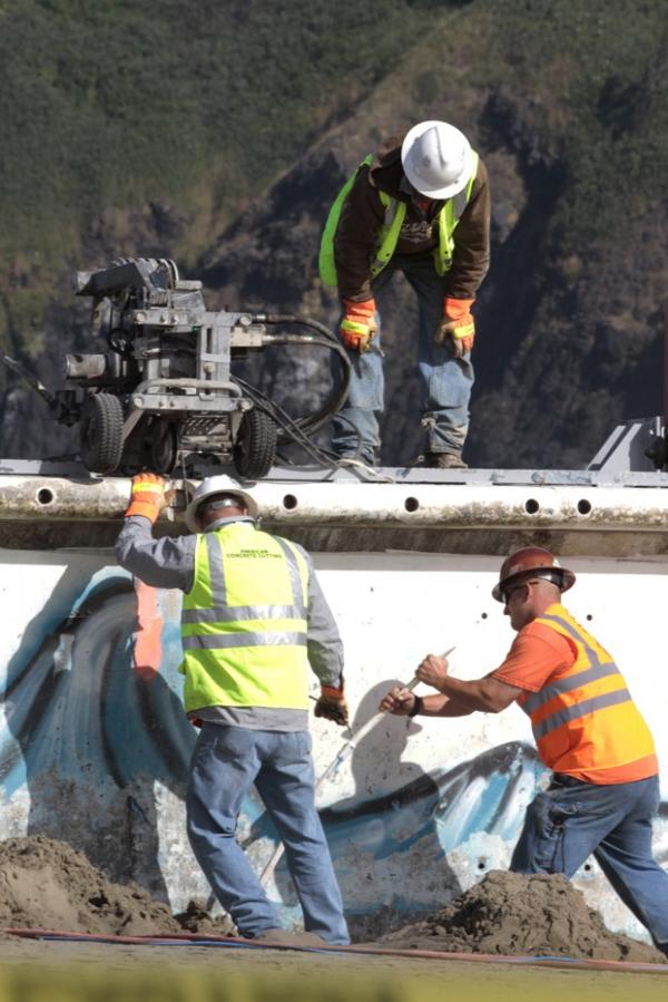 O plano é cortar a doca em cinco pedaços.(Imagem:Randy L. Rasmussen/AP) O plano é cortar a doca em cinco pedaços.(Imagem:Randy L. Rasmussen/AP)