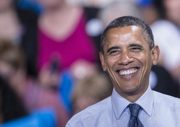 O presidente dos EUA, Barack Obama, faz campanha nesta sexta-feira (5) em Fairfax, na Virgínia(Imagem:Divulgação) O presidente dos EUA, Barack Obama, faz campanha nesta sexta-feira (5) em Fairfax, na Virgínia(Imagem:Divulgação)