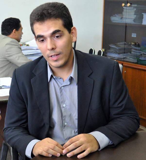 Presidente do PMDB Jovem, Marco Aurélio Sampaio.(Imagem:Divulgação)